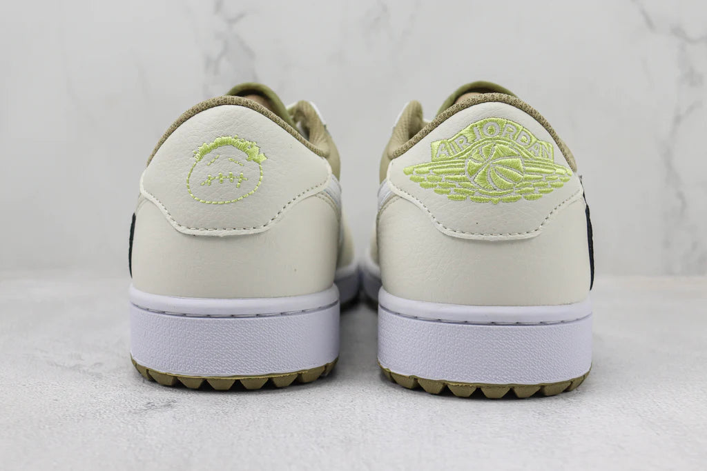 Nike Air Jordan 1 Retro Low Golf Travis Scott Neutral Olive
