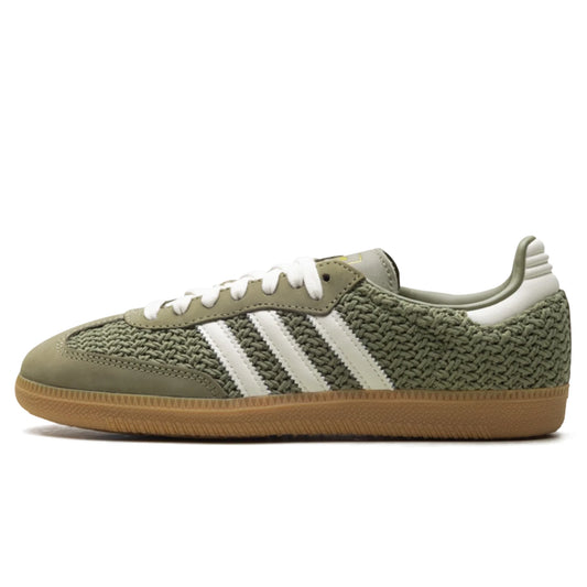 Adidas Samba OG Wmns "Crochet Pack - Orbit Green"