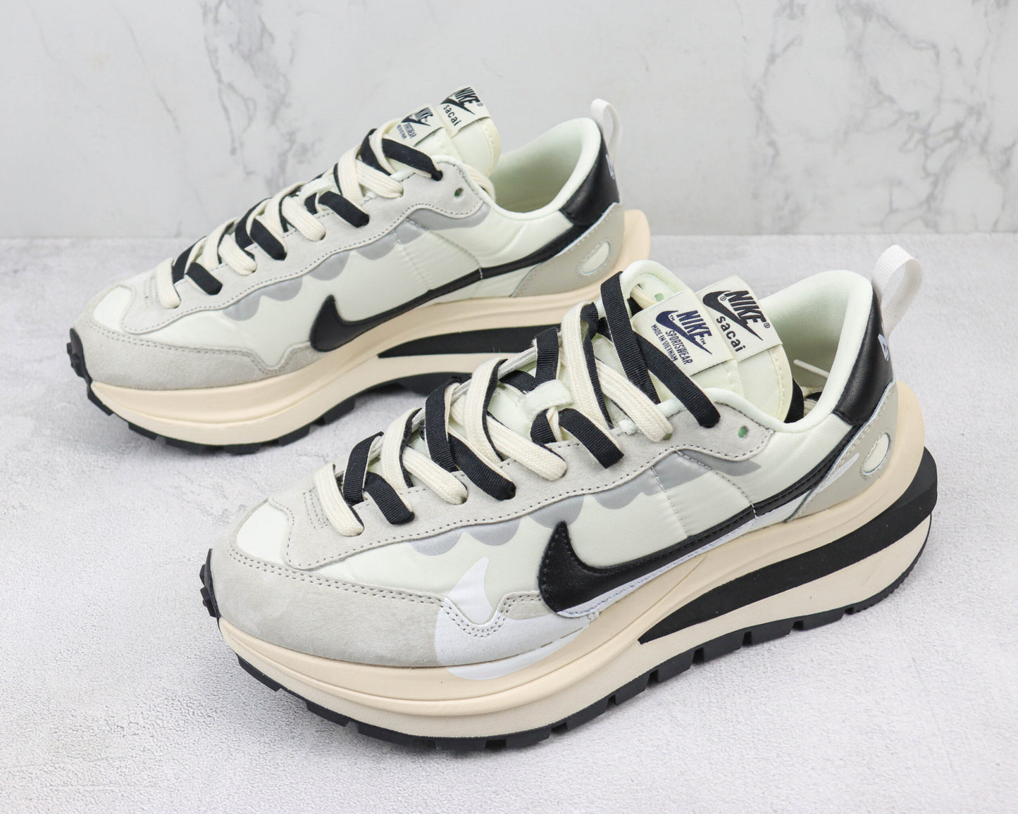Nike Sacai x VaporWaffle White Black