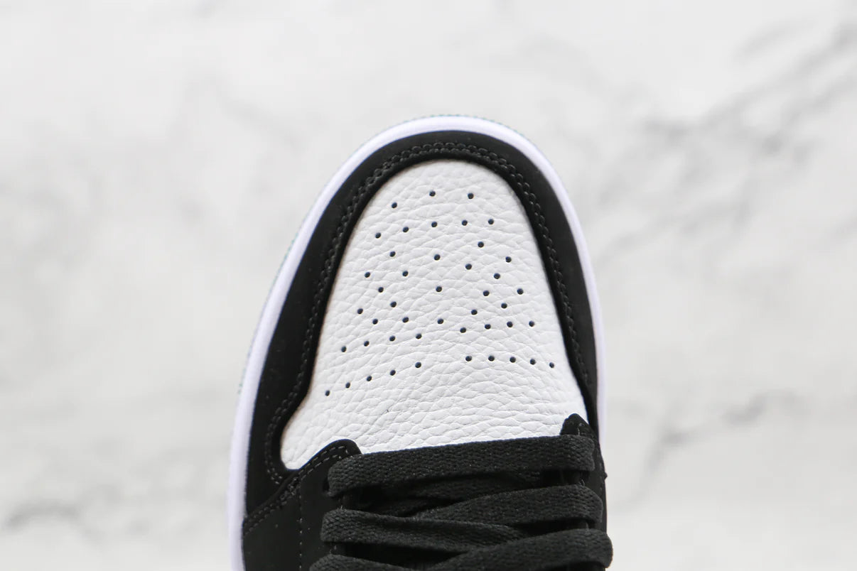 Nike Air Jordan 1 Low White Black Mystic Green