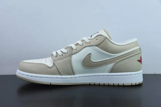 Nike Air Jordan 1 Low SE Sail Rattan University Red