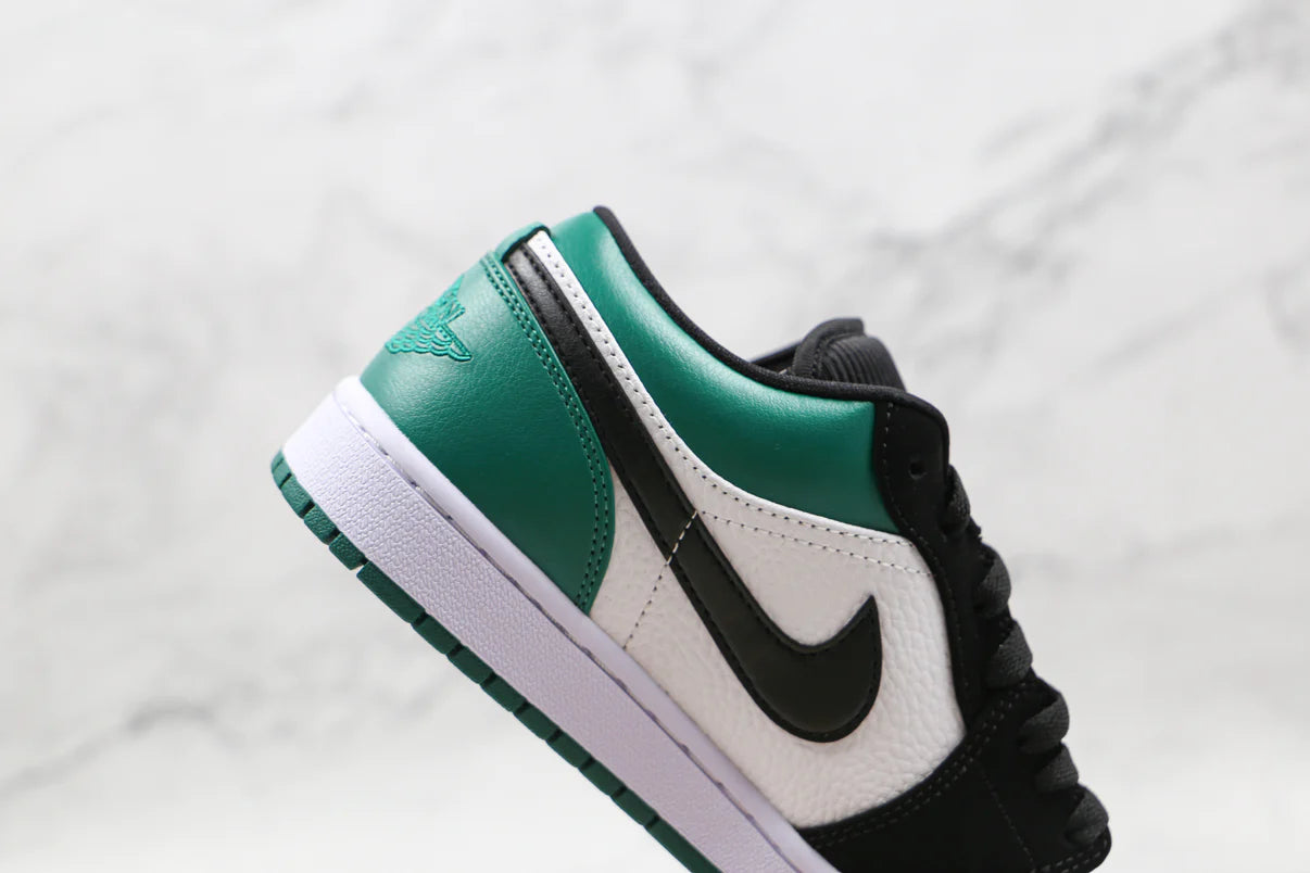 Nike Air Jordan 1 Low White Black Mystic Green