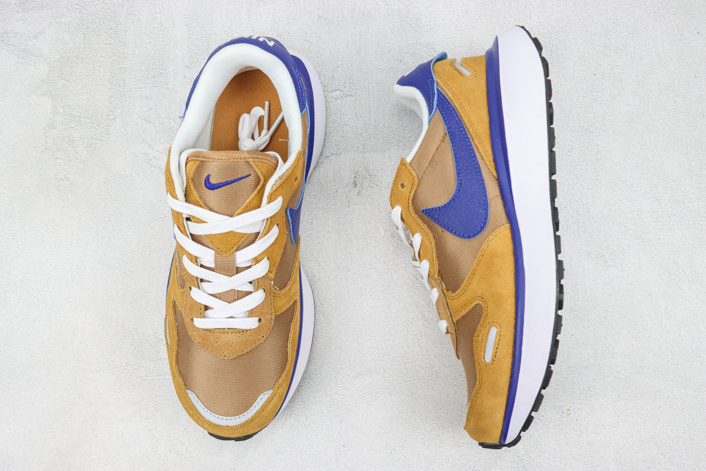 Nike Phoenix Waffle X Sacai X VaporWaffle Golden Navy