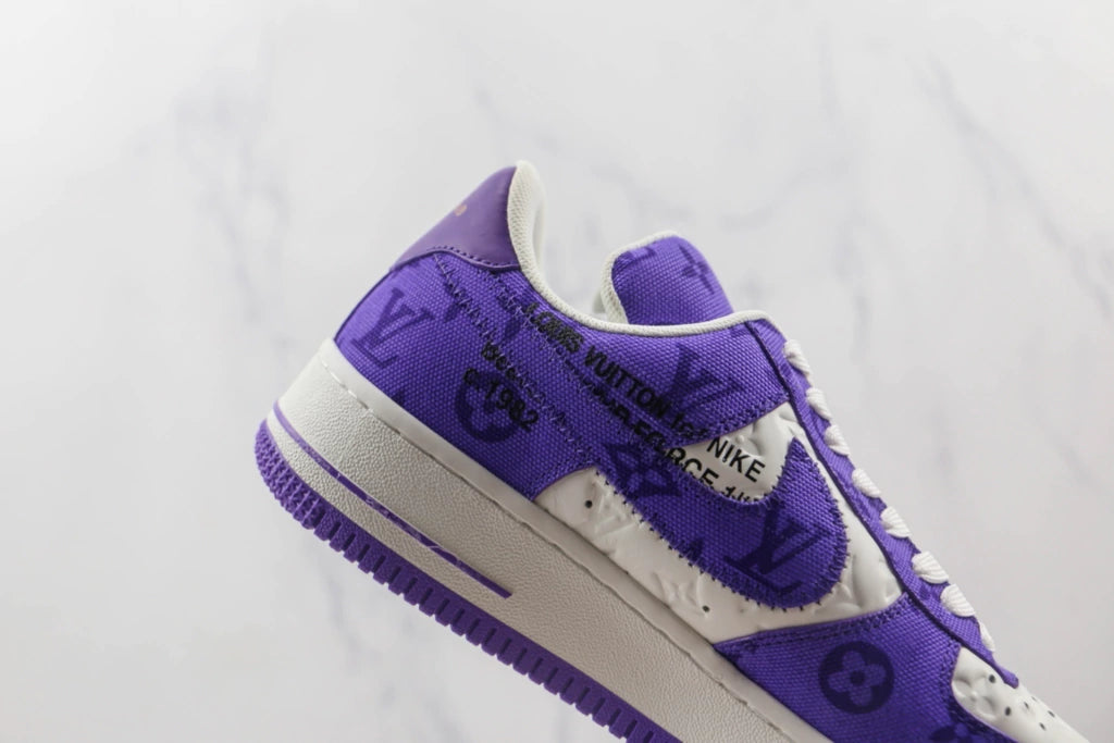 Louis Vuitton Nike Air Force 1 Low By Virgil Abloh – White Royal