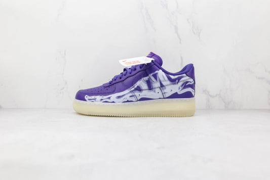 Nike Air Force 1 “Skeleton Purple”