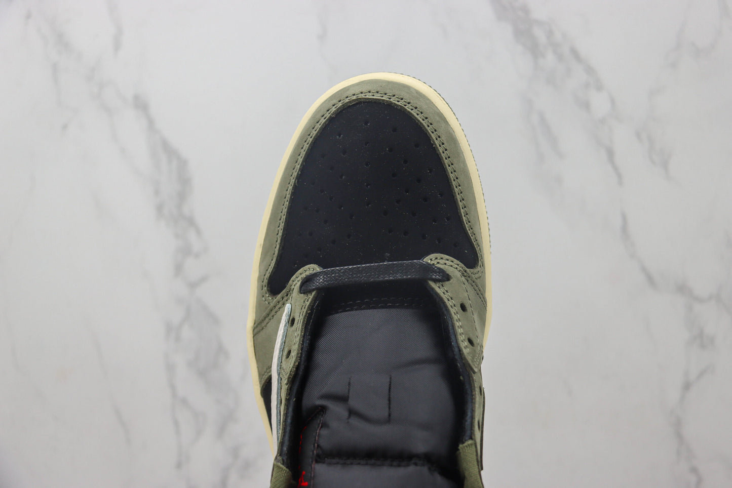 Nike Air Jordan 1 Low Travis Scott Black Olive