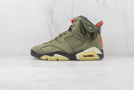 Nike Air Jordan 6 Travis Scott Medium Olive