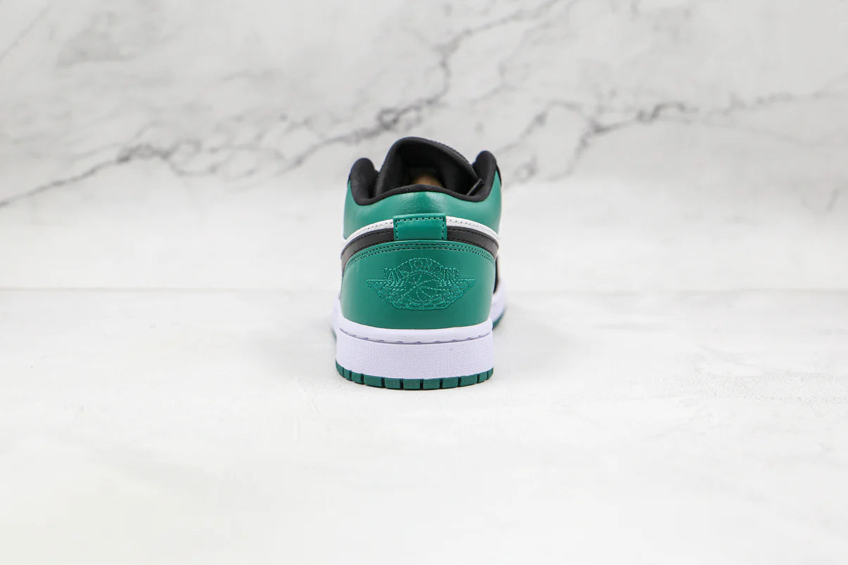 Nike Air Jordan 1 Low White Black Mystic Green