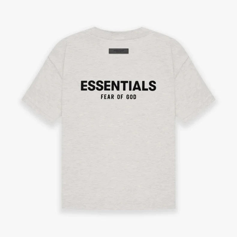 Camiseta Fear Of God Essentials Light Oatmeal