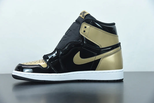 Nike Air Jordan 1 Retro High NRG Patent Gold Toe