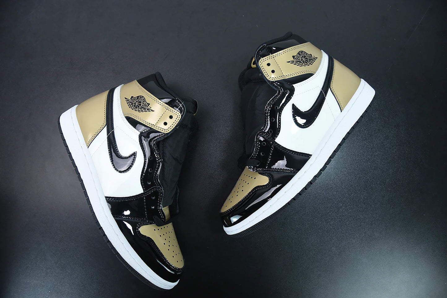 Nike Air Jordan 1 Retro High NRG Patent Gold Toe