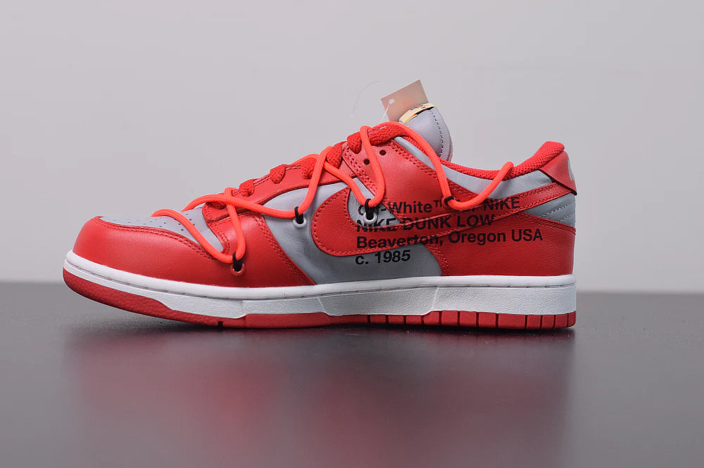 Nike Dunk Low Off-White “University Red”