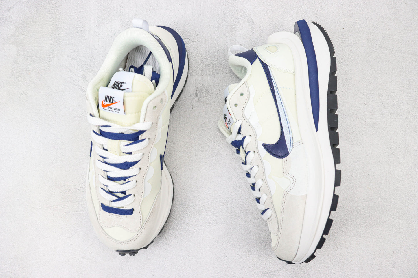Nike Sacai x VaporWaffle Dark Blue
