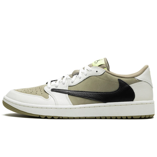 Air Jordan 1 Retro Low Golf Neutral Olive X Travis Scott