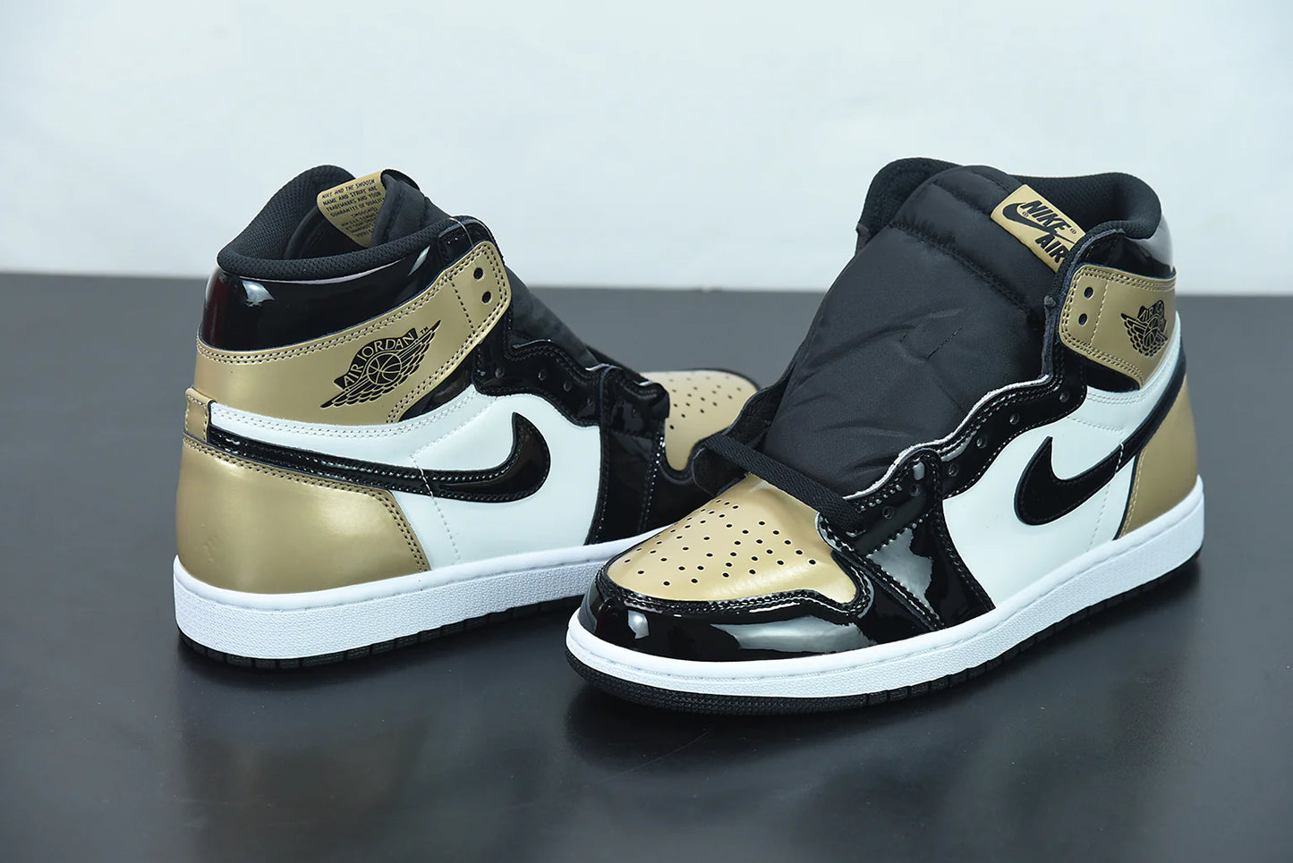 Nike Air Jordan 1 Retro High NRG Patent Gold Toe