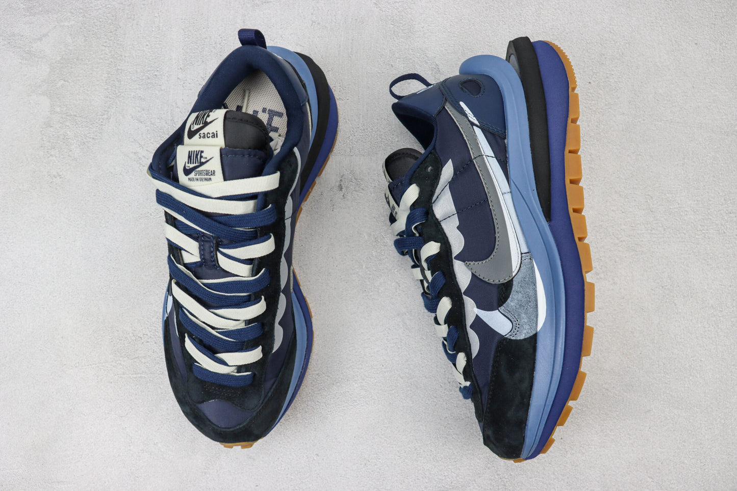 Nike Sacai x VaporWaffle Sea Blue