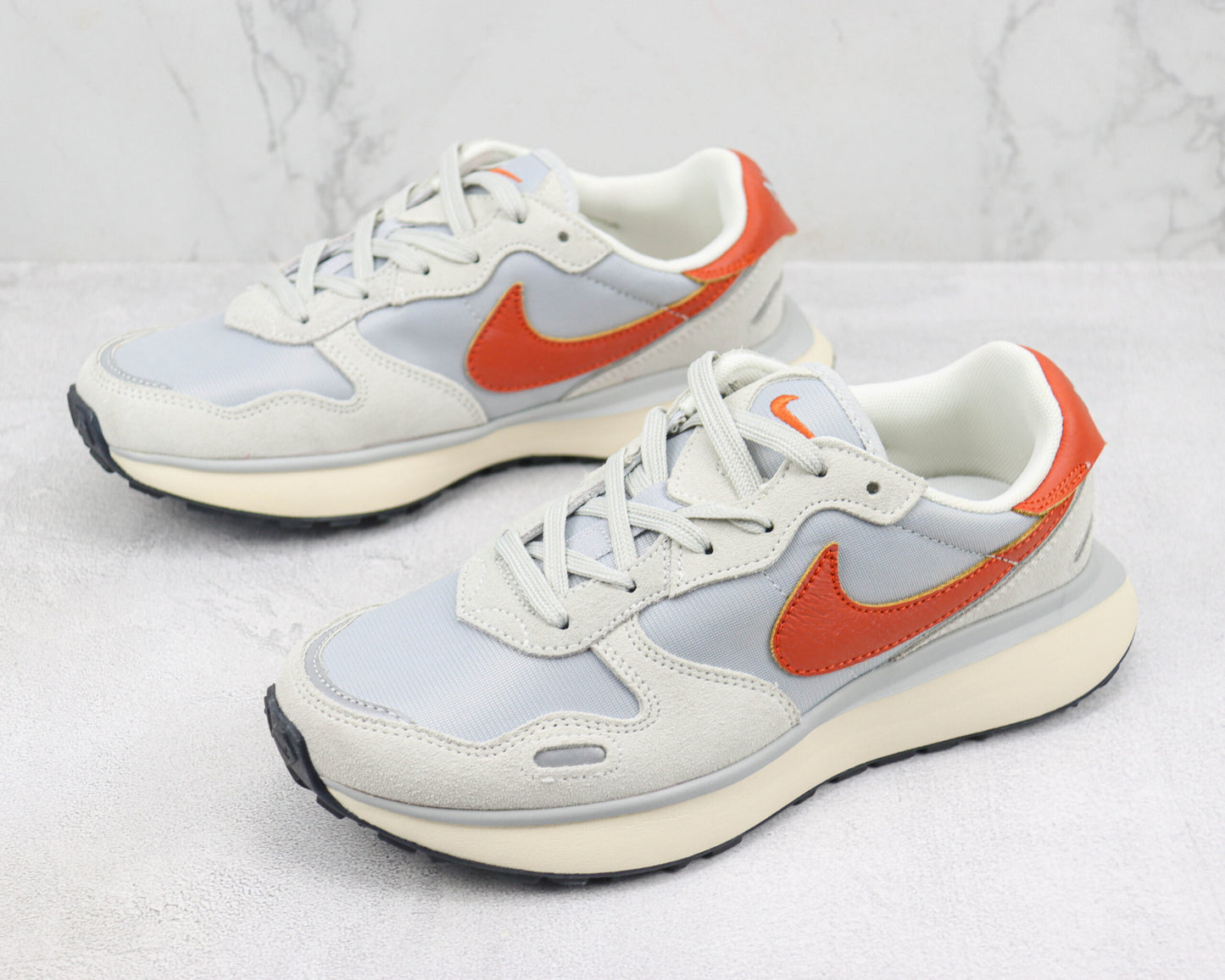 Nike Phoenix Waffle X Sacai X VaporWaffle Grey Orange