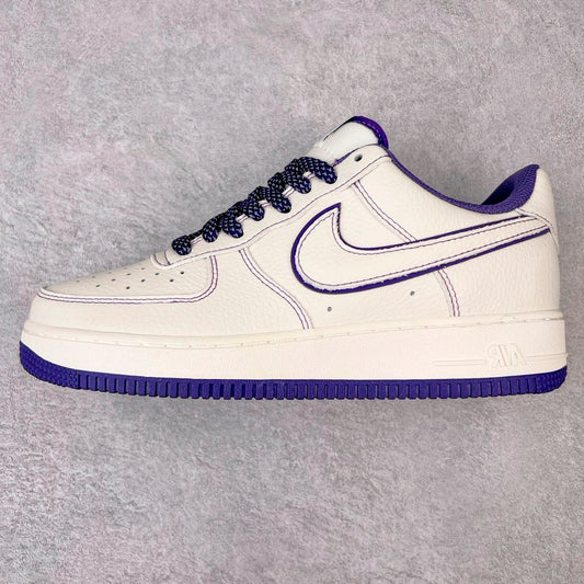 Stussy x Nike Air force 1’07 Low Off White Purple