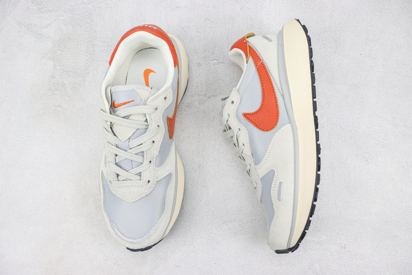 Nike Phoenix Waffle X Sacai X VaporWaffle Grey Orange