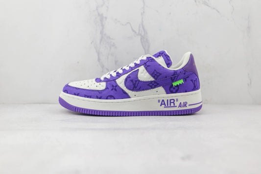 Louis Vuitton Nike Air Force 1 Low By Virgil Abloh – White Royal