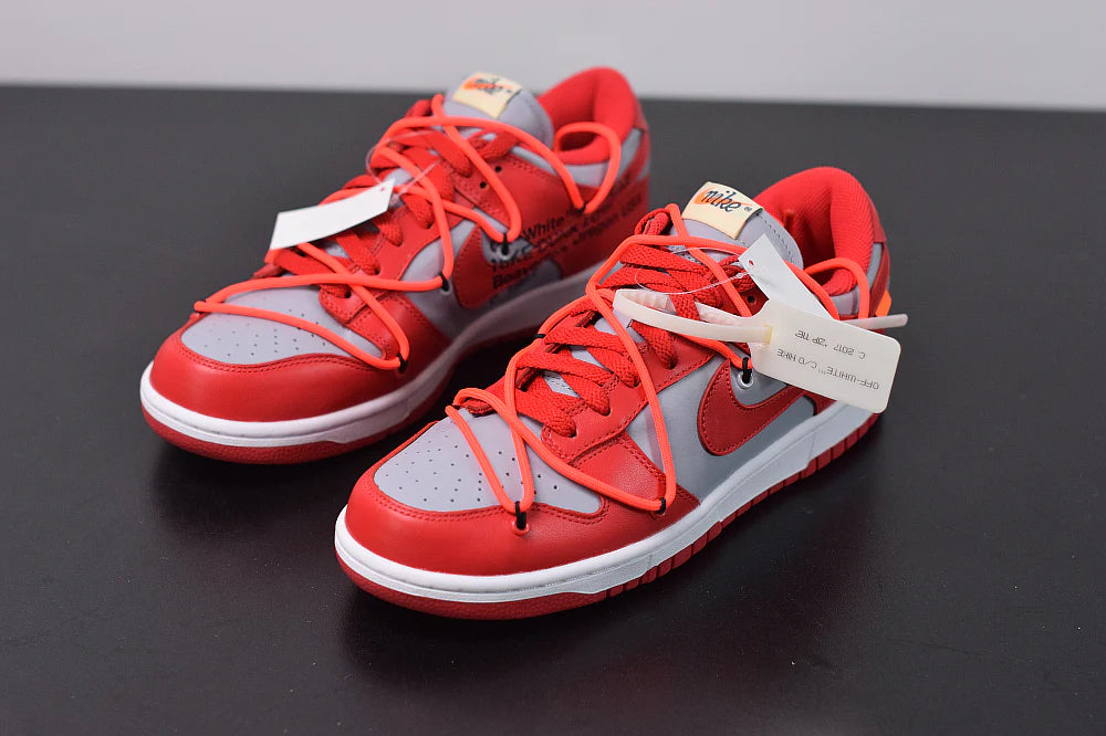 Nike Dunk Low Off-White “University Red”