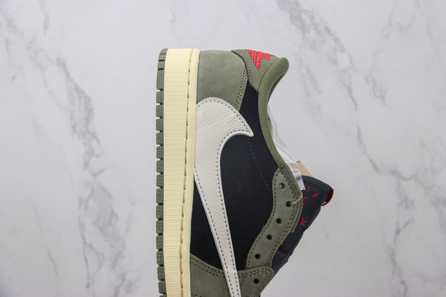 Nike Air Jordan 1 Low Travis Scott Black Olive
