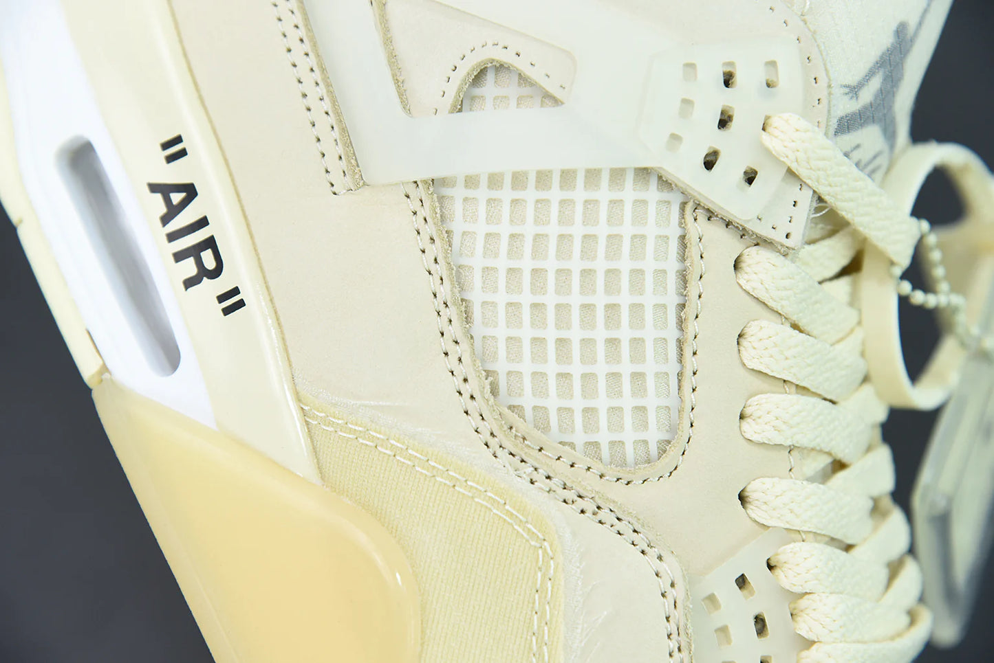 Nike Air Jordan 4 X Off-White “Sail”