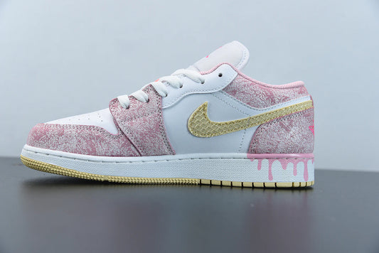 Nike Air Jordan 1 Low GS “Strawberry Ice Cream”