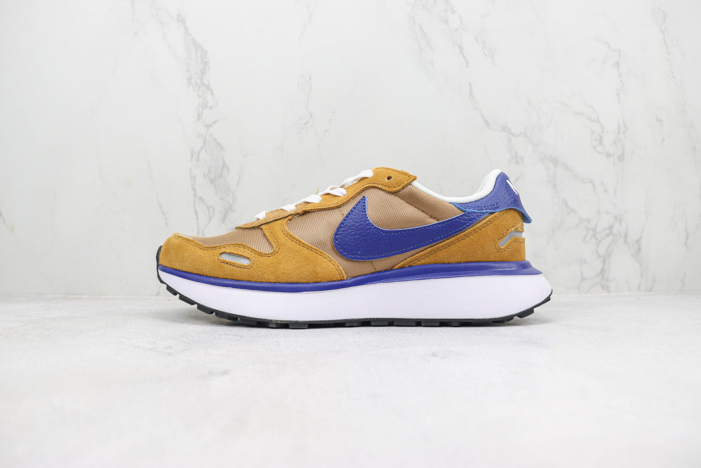 Nike Phoenix Waffle X Sacai X VaporWaffle Golden Navy