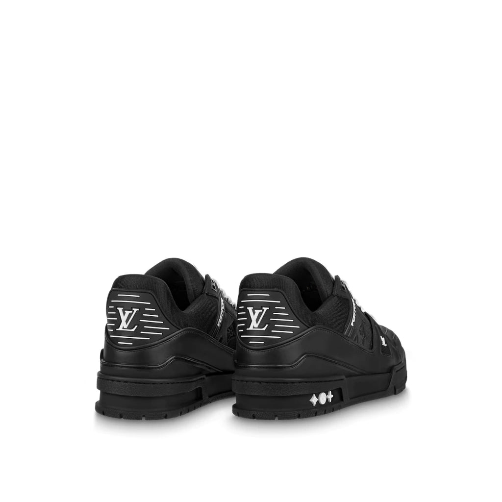 Louis Vuitton Trainer Low Monogram Black