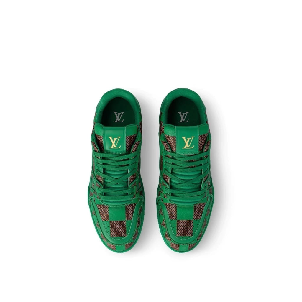 Louis Vuitton Trainer Low Green