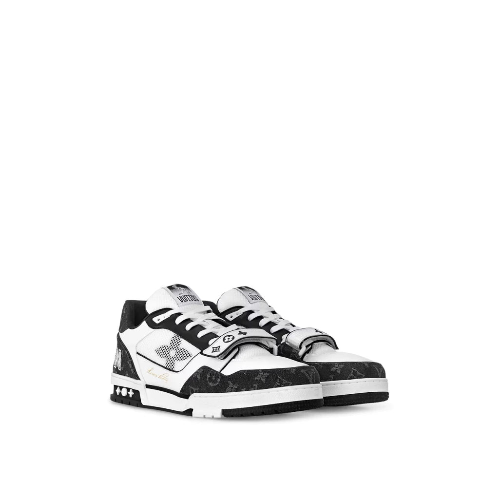 Louis Vuitton Trainer Black/ White Mesh