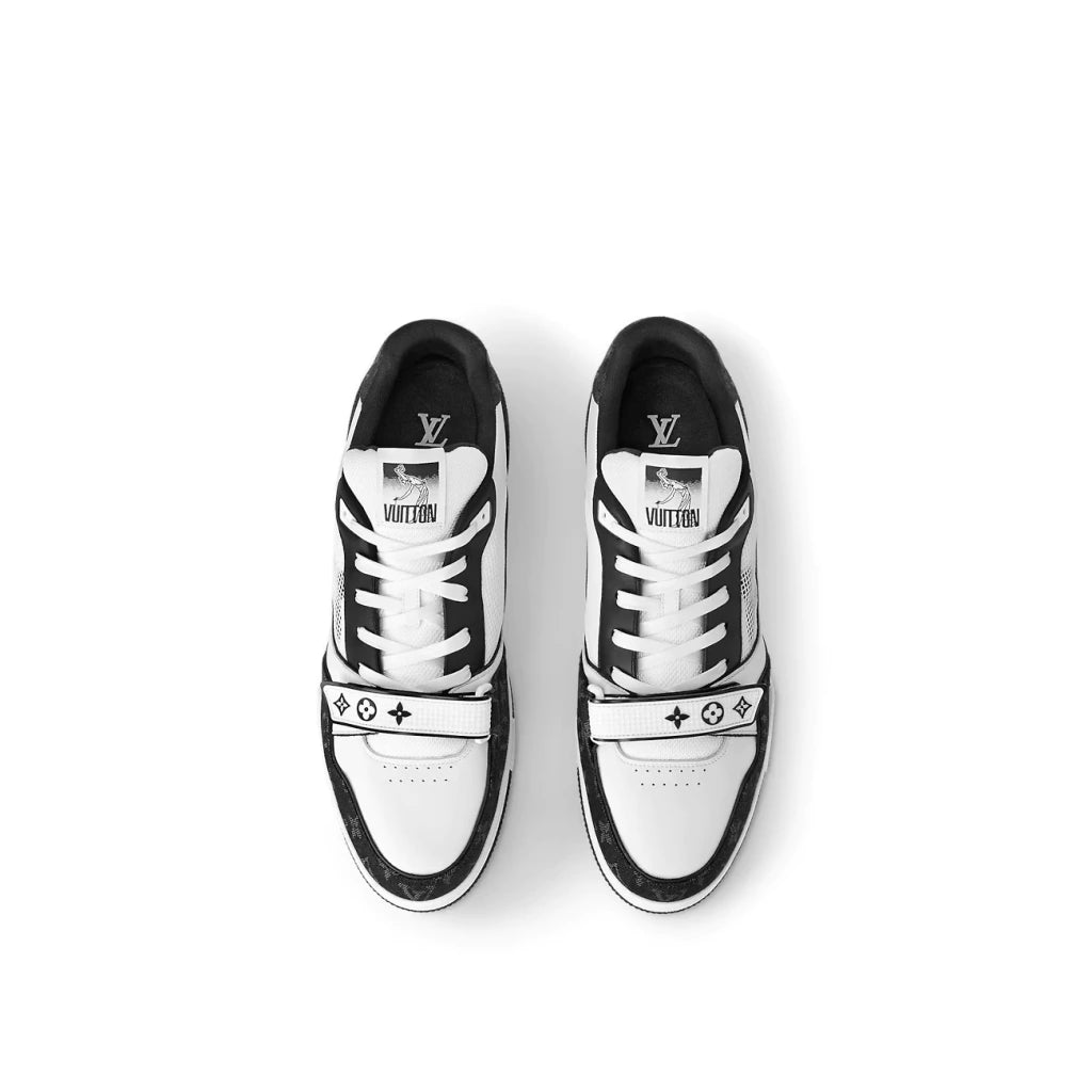 Louis Vuitton Trainer Black/ White Mesh