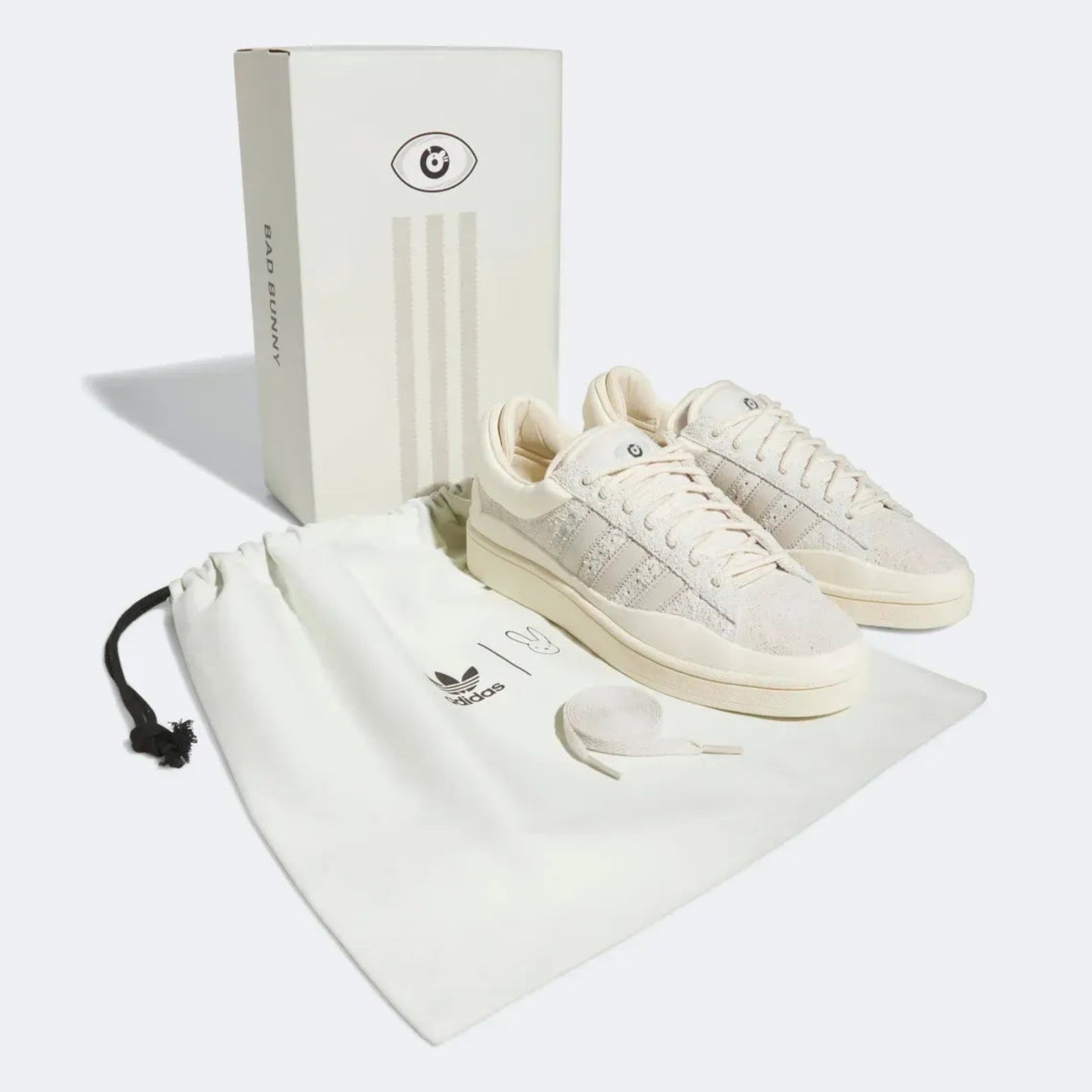 Adidas Bad Bunny Campus Light White (Pronta entrega)