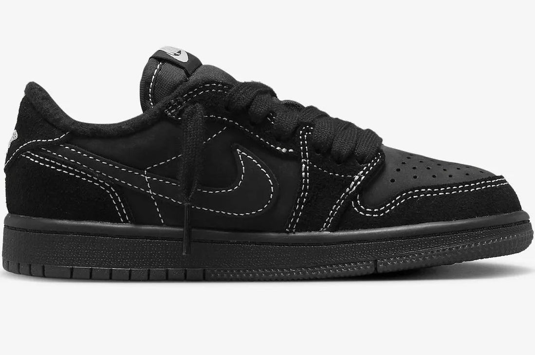 Air Jordan 1 Low "Black Phantom" X Travis Scott