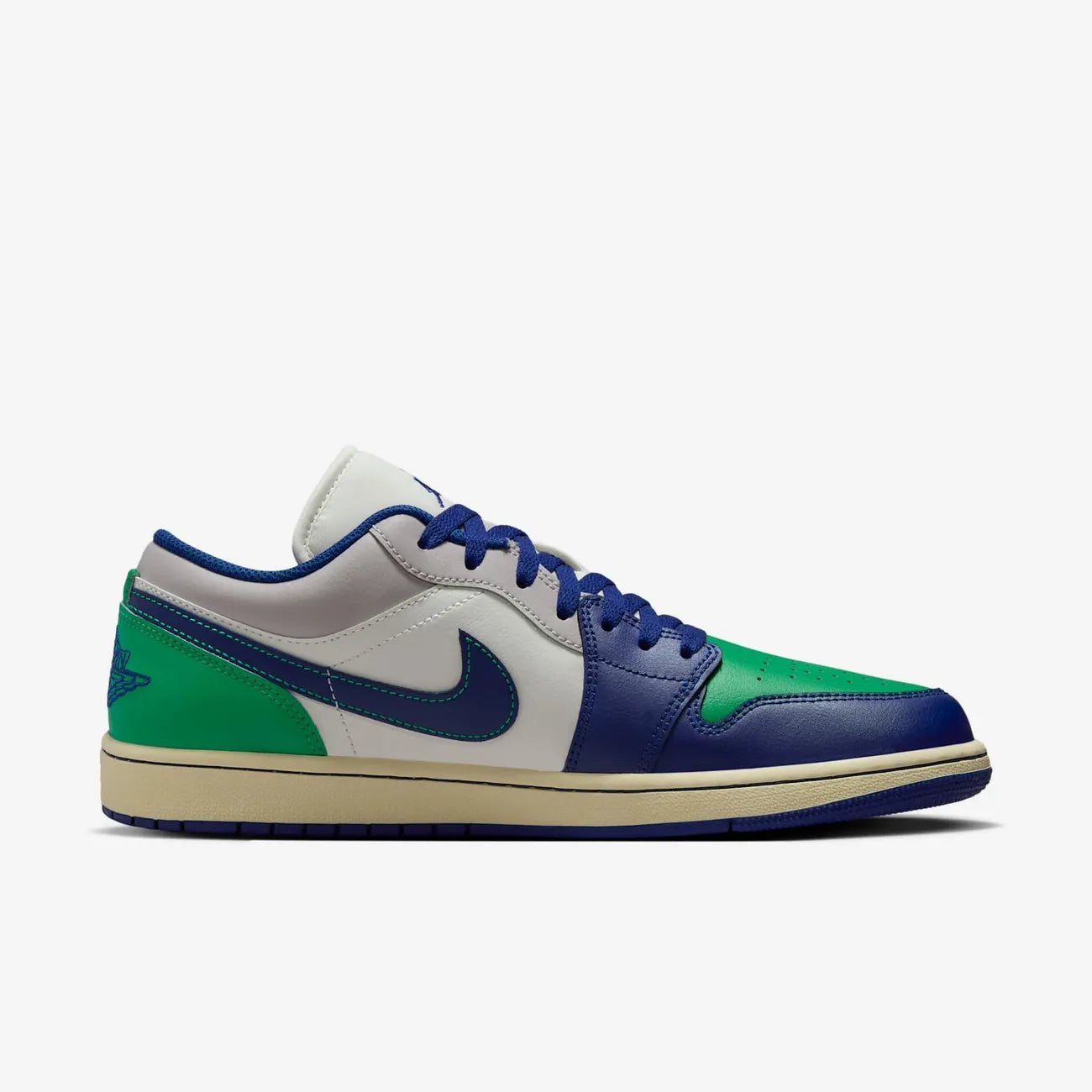 Air Jordan 1 Low “Stadium Green e Deep Royal Blue"