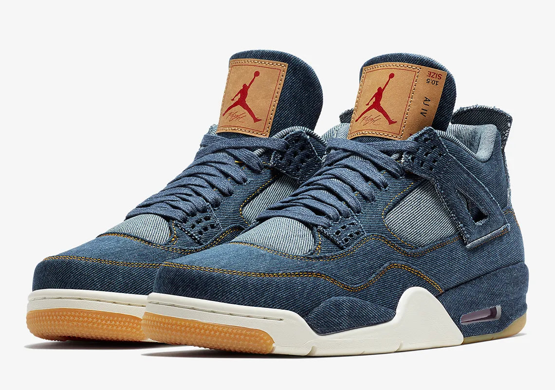 Nike Air Jordan 4 Retro “Levi’s Denim (Blank Tag)”